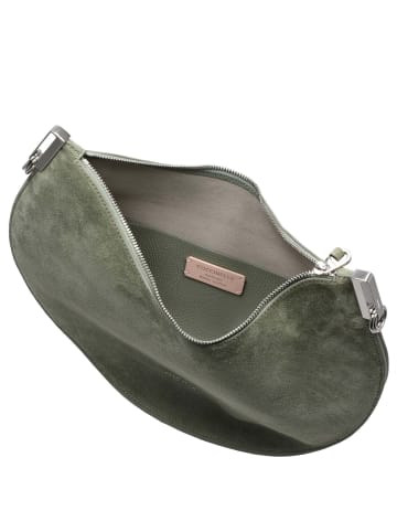 COCCINELLE Sunup Suede - Schultertasche L 38 cm (greenery) in greenery