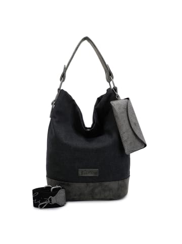 Fritzi aus Preußen Izzy07 Olga Canvas Schultertasche 27 cm black