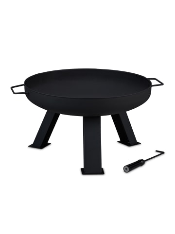 Feuerschale in Schwarz - Ø 60 cm