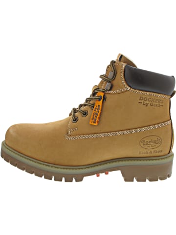 Dockers by Gerli Schnürstiefel Beige