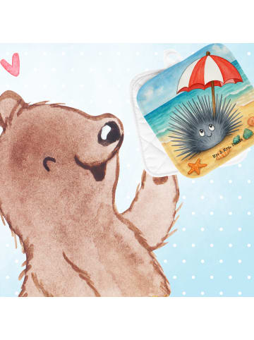 Mr. & Mrs. Panda Topfuntersetzer Seeigel Design ohne Spruch in Weiß