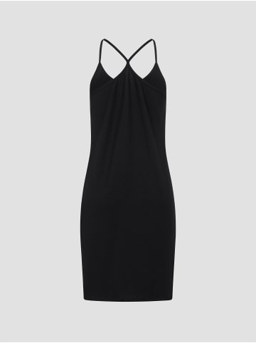 Erlich Textil  Nachthemd LIGHT TOUCH TRÄGERHEMD in schwarz