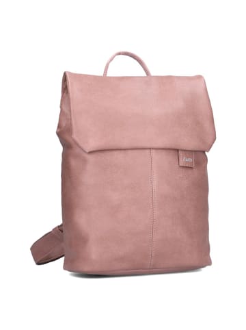 Zwei Mademoiselle.M Daypack 35 cm Laptopfach in blush
