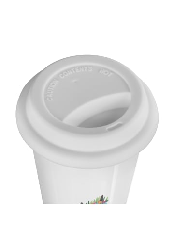 Mr. & Mrs. Panda ToGo Kaffeebecher Stinktier  ohne Spruch in Weiß