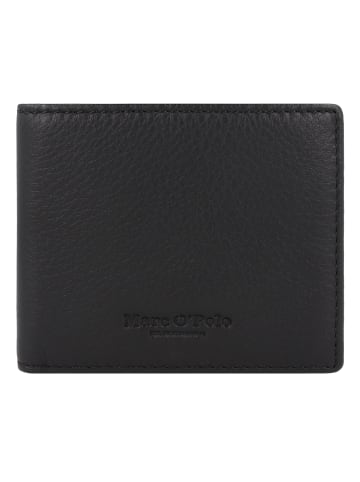 Marc O'Polo Geldbörse Leder 12 cm in black