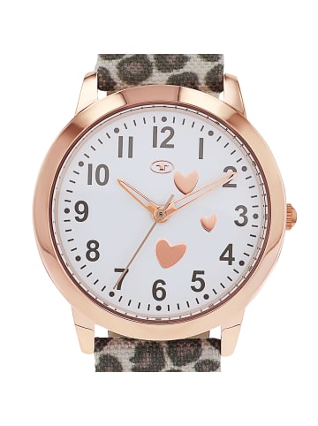 Tom Tailor Quarzuhr Alloy/Edelstahl, IP rose in Rosefarben