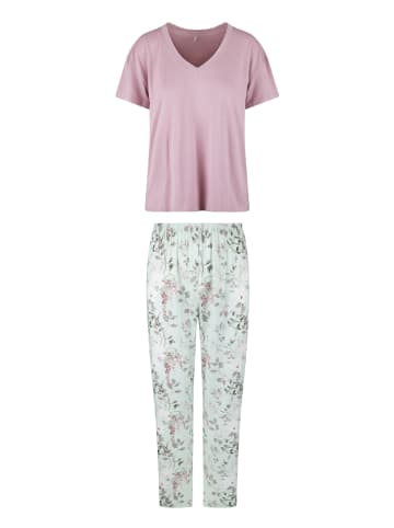 Linga Dore Linga Dore Top & Hose in Rosa/druck