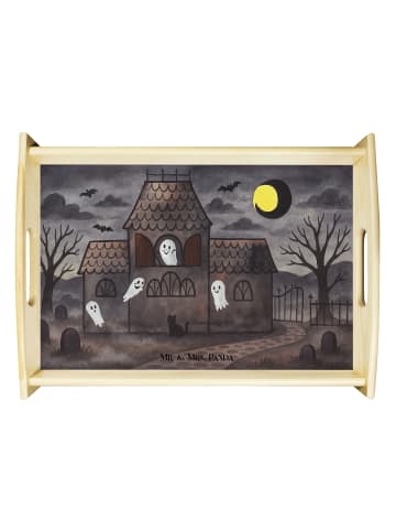 Mr. & Mrs. Panda Tablett Geister Villa Design ohne Spruch in Weiß