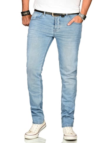 Alessandro Salvarini Jeans Salvarini-Basic-Multi7 in Bleachstone