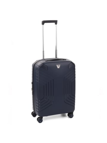 Roncato Ypsilon 4.0 4 Rollen Kabinentrolley 55 cm mit Dehnfalte blu notte