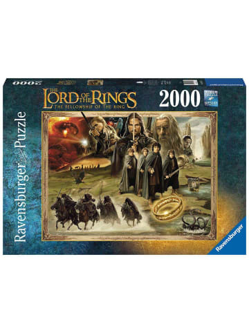 Ravensburger Puzzle 2.000 Teile LOTR: The Fellowship of the Ring Ab 14 Jahre in bunt