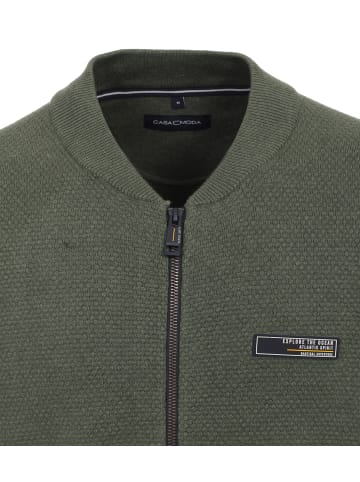 CASAMODA Strickjacke in Grün