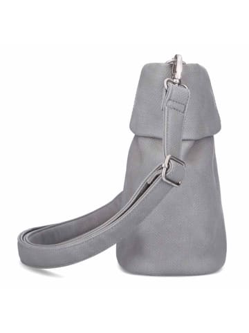 Zwei Mademoiselle.M Schultertasche 25 cm in canvas grey