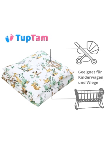 TupTam Unisex Baby Wiegenset 4-teilig in grün/gelb