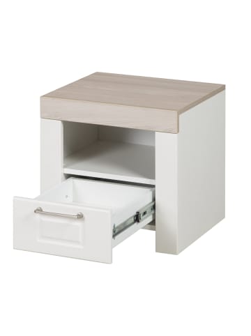 roba Praktischer Nachttisch weiß – ideal fürs Kinder- & Jugendzimmer