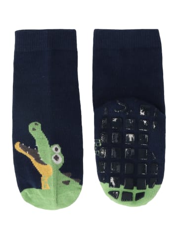 Sterntaler ABS-Socken DP Krokodil/Tiger in marineblau