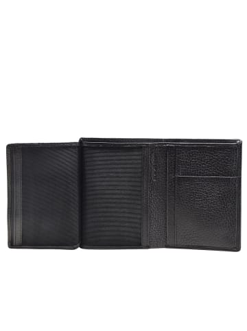 Esquire Deer Geldbörse Leder 9 cm schwarz