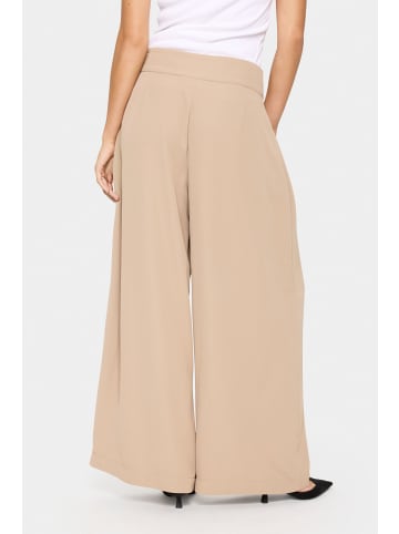 SAINT TROPEZ Casual Hose IdaneSZ Lockere Passform in Crockery