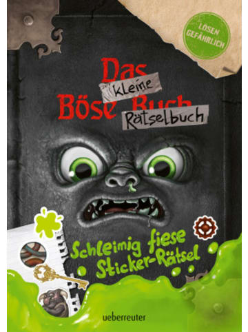 ueberreuter Buch - Das kleine Böse Rätselbuch - Schleimig fiese Sticker-Räts