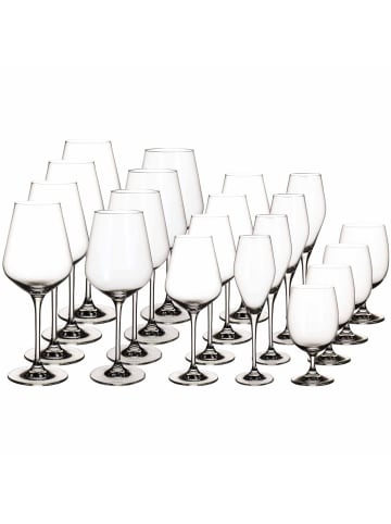 Villeroy & Boch 20er Set Wein- und Sektgläser La Divina transparent in transparent