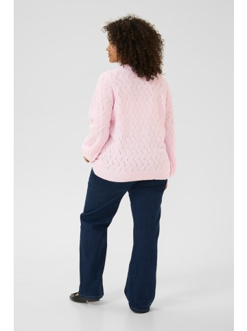 KAFFE curve Strickjacke KCanita Regular fit in Lilac Snow