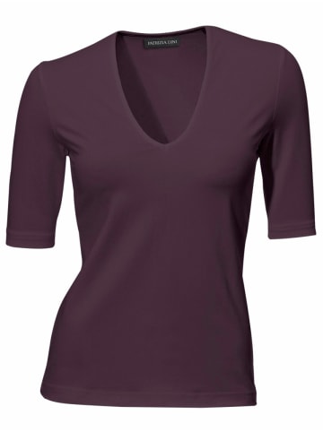 Heine V-Shirt in pflaume