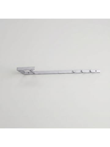 ebuy24 Garderobenständer Pisa Grau 3 x 30 cm
