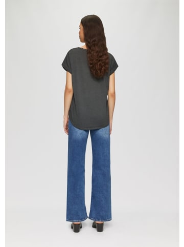 QS T-Shirt in 99D0_schwarz