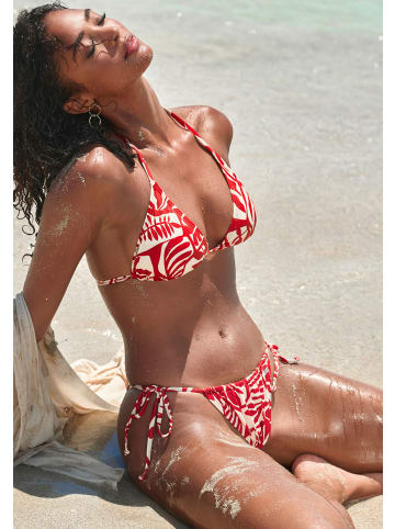 Buffalo Triangel-Bikini-Top in rot-creme