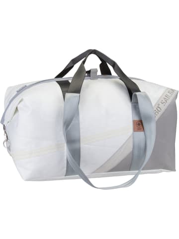 360 grad Reisetasche Kutter XL in Stencil-Weiß/Grau