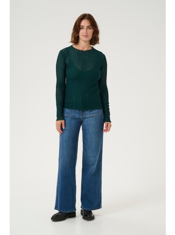 Kaffe Langarm-Bluse KAnomi in Ponderosa Pine