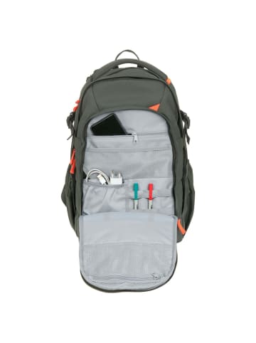 Lässig Bold Origin - Schulrucksack 46.5 cm (Anthracite/Grey) in Dark Olive