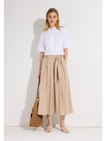 More & More trendy Puffärmel-Bluse in white