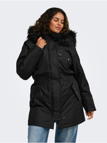 ONLY Carmakoma Langer Parka in Black