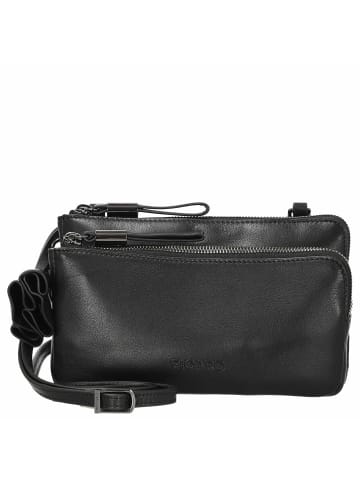 PICARD Bella - Schultertasche 20 cm (black) in schwarz