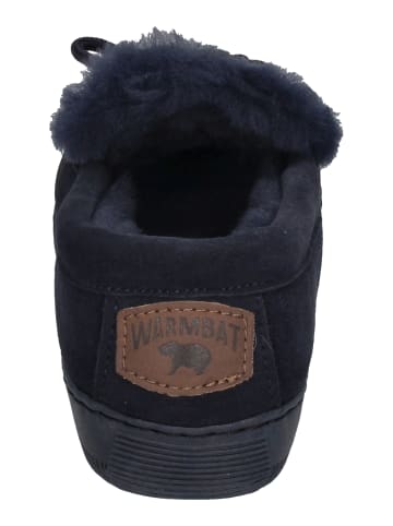 Warmbat Hausschuhe Koala Suede in blau