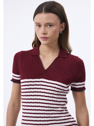 Felix Hardy Poloshirt Kurzarm in Bordeaux