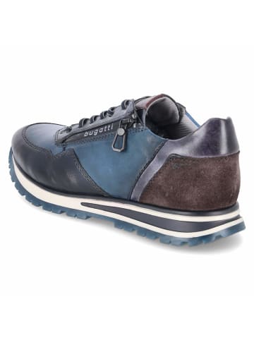 Bugatti Schnürhalbschuh in blau