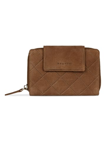 Bugatti Fabia Geldbörse Leder 14 cm cognac