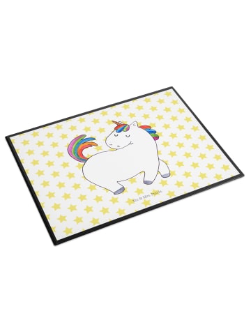 Mr. & Mrs. Panda schreibtischunterlage Einhorn Stolzieren ohne S... in Weiß