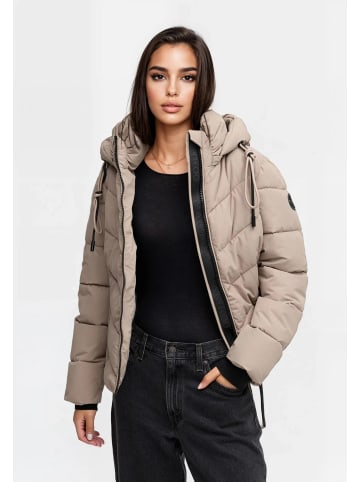 Marikoo Winterjacke in Taupe Grey