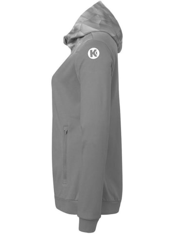 Kempa Trainingsjacke "Athletics 29 Kapuzenjacke Damen" in Grau