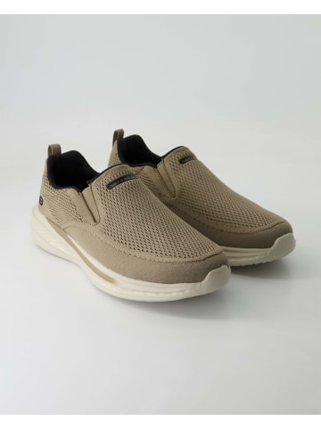 Skechers Slip On Sneaker in Beige