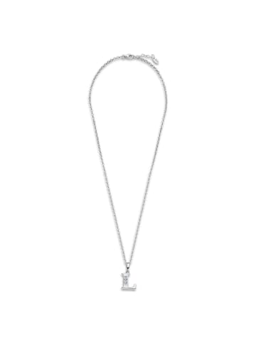 LOTUS silver Anhänger Silber 925 Sterling Silber Buchstabe L Halsketten