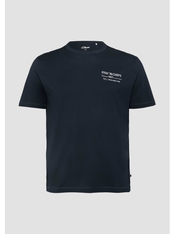 s.Oliver T-Shirt in 59D2_navy