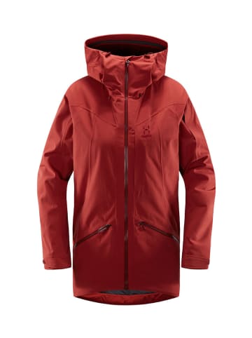 Haglöfs Skijacke Niva Insulated Parka in Brick Red