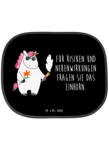 Mr. & Mrs. Panda Auto Hitzeschutz Einhorn Woodstock mit Spruch in Schwarz