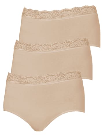 Nina von C. 3er Pack Taillenslip in nude