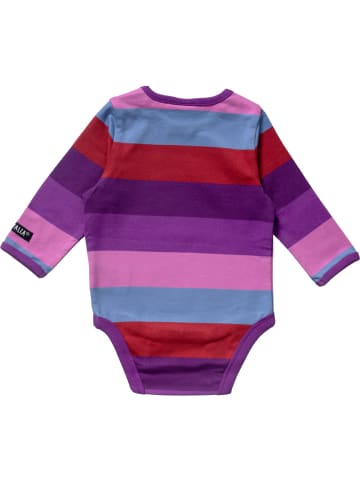 Villervalla Langarmbody Streifen in lila