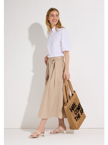 More & More trendy Puffärmel-Bluse in white
